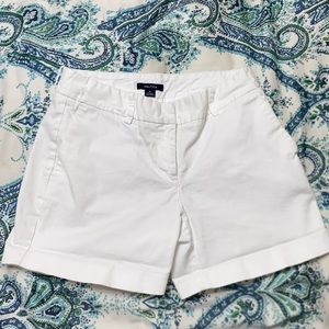 Nautical Size 2 White Shorts